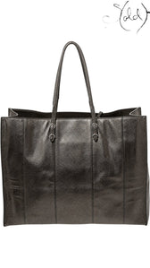 Balenciaga Papier A4 grey karung tote back view
