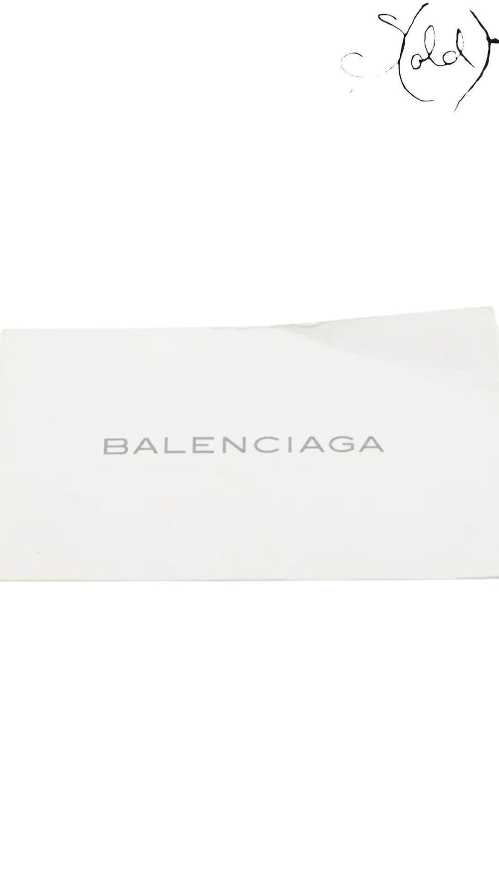 Sold Attire Balenciaga Giant City green leather 2-way bag authenticity card