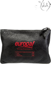 Balenciaga Black Agneau Europa Pouch 2018 Demna Era, Authenticated Pre-Owned | Sold Attire