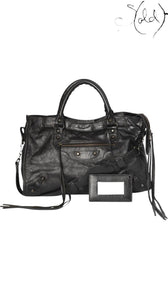 Balenciaga City Classic – Refinished Agneau Leather, Authenticated Pre-Owned | Sold Attire