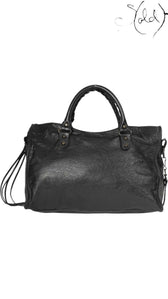 Balenciaga City Classic – Refinished Agneau Leather, Detail view | Sold Attire