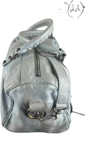 Balenciaga Classic City – Powder Blue Agneau, Hardware detail | Sold Attire