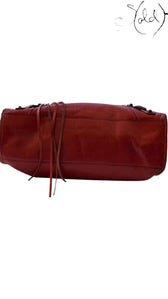 Balenciaga Classic City Vermilion Red Leather Bag – Distressed Brass, Hardware detail | Sold Attire