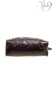 Balenciaga City Giant 21 Mogano brown chevre goatskin base condition - Sold Attire