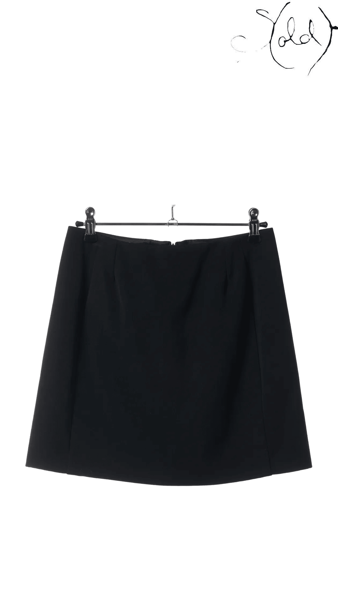 Balenciaga Black Mini Skirt Size 36 - view 1