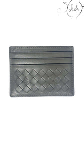Bottega Intrecciato Cardholder – Grey Nappa, Authenticated Pre-Owned | Sold Attire
