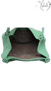 Bottega Veneta Green Intrecciato Shoulder Bag - view 5