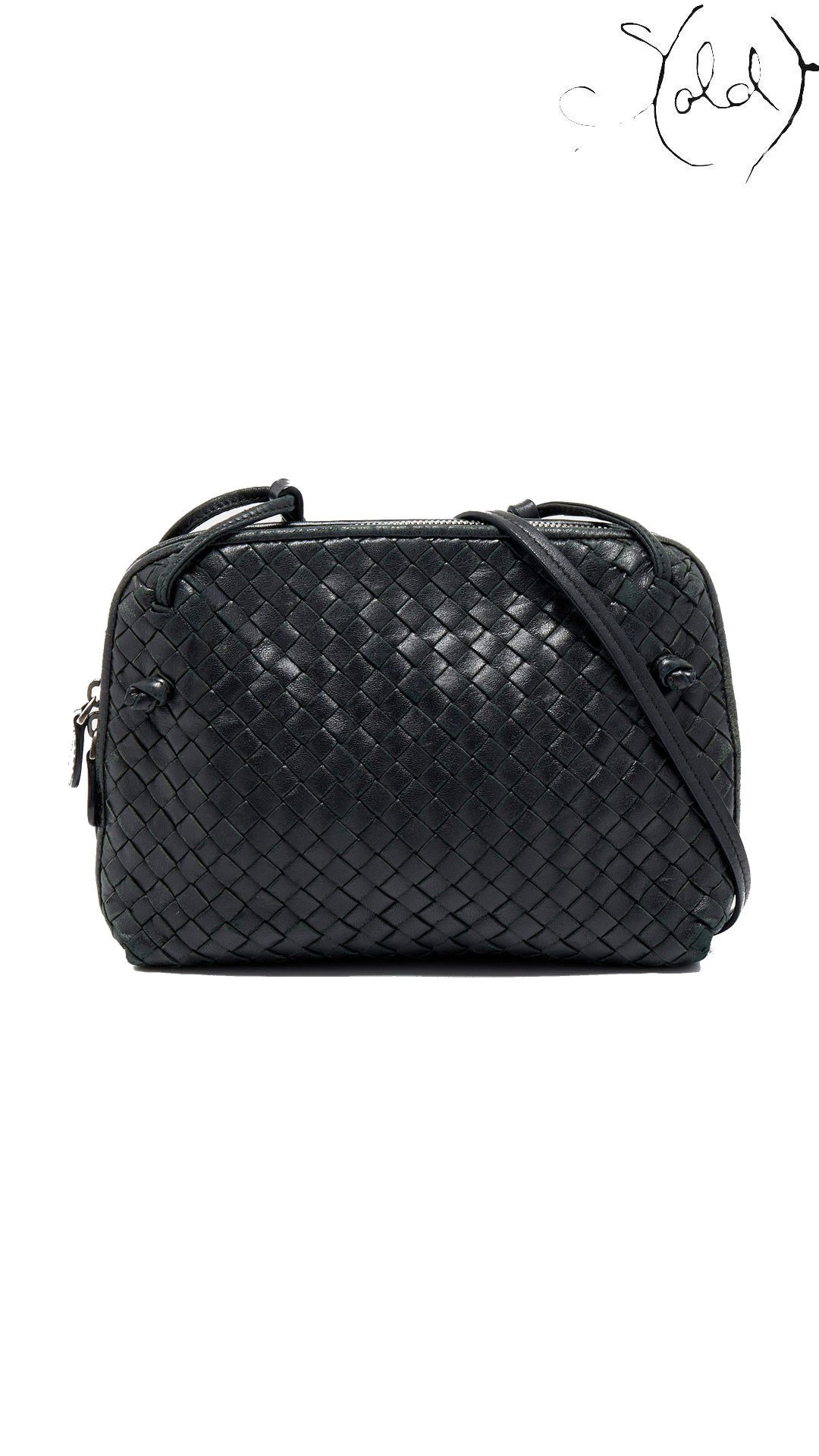 Bottega Veneta Nodini black Intrecciato bag - view 1