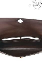 BOTTEGA VENETA Andiamo Clutch – Fondant Intrecciato, Base view | Sold Attire
