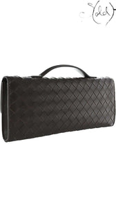 BOTTEGA VENETA Andiamo Clutch – Fondant Intrecciato, Back view | Sold Attire