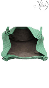 Bottega Veneta Green Intrecciato Shoulder Bag - view 5