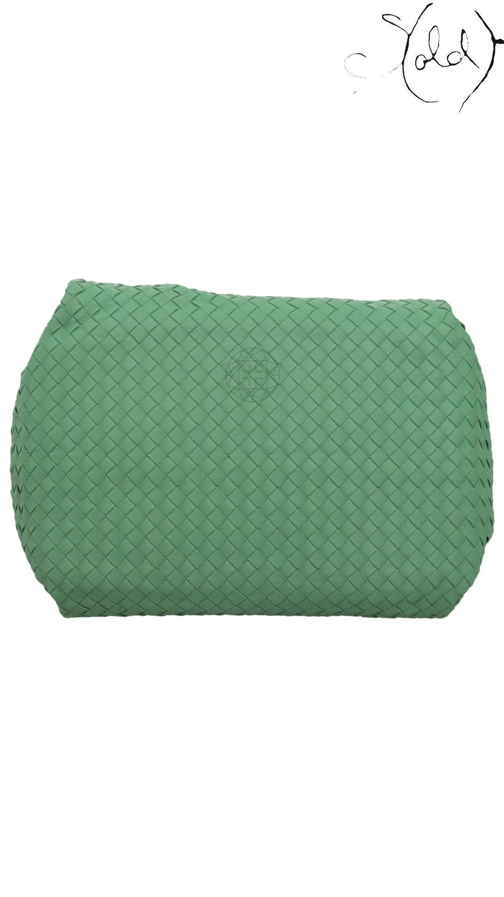 Bottega Veneta Green Intrecciato Shoulder Bag - view 6