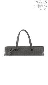 Bottega Veneta Medium Accordion Tote, top handles and ring hardware detail