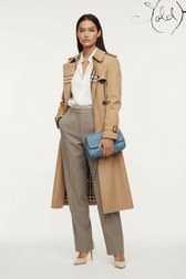 Bottega Veneta Intrecciato Baby Blue Clutch - Convertible Shoulder Bag, Close-up | Sold Attire