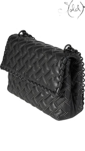 Bottega Veneta Intrecciato Microstuds Bag – Edgy Elegance, Detail view | Sold Attire