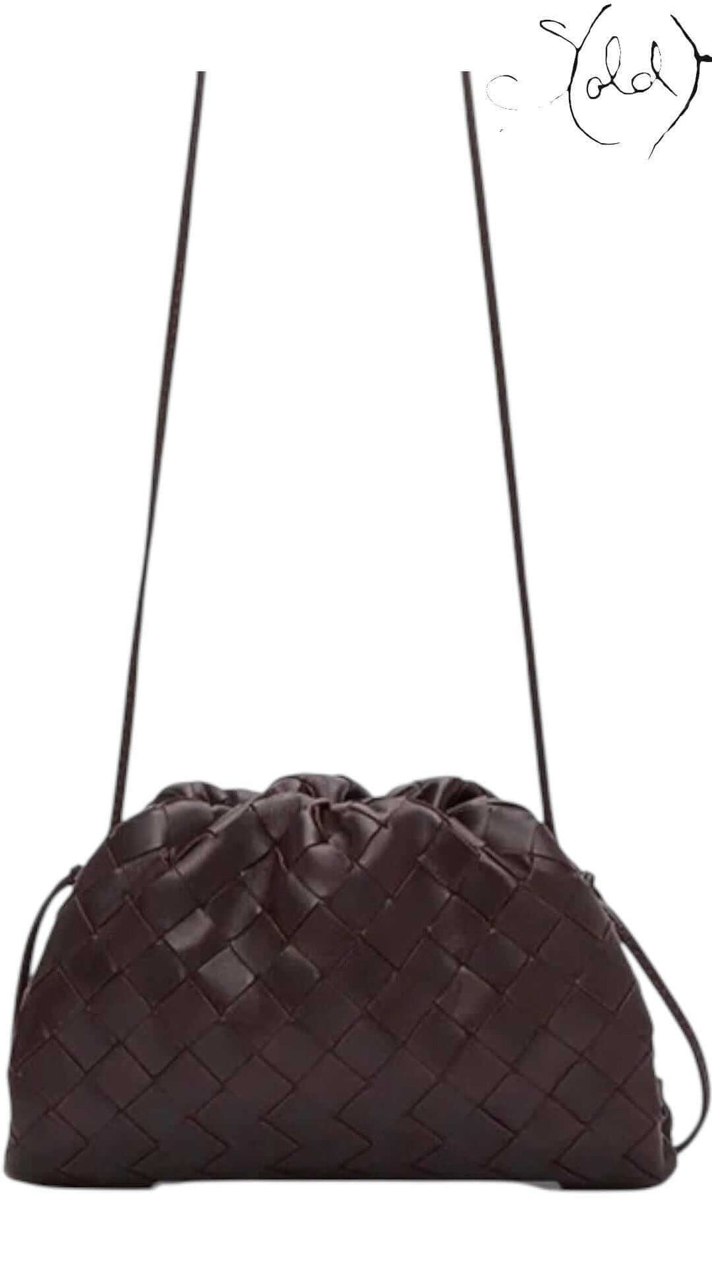 Bottega Veneta Mini Pouch Marsala Intrecciato – Rare Icon, Interior view | Sold Attire