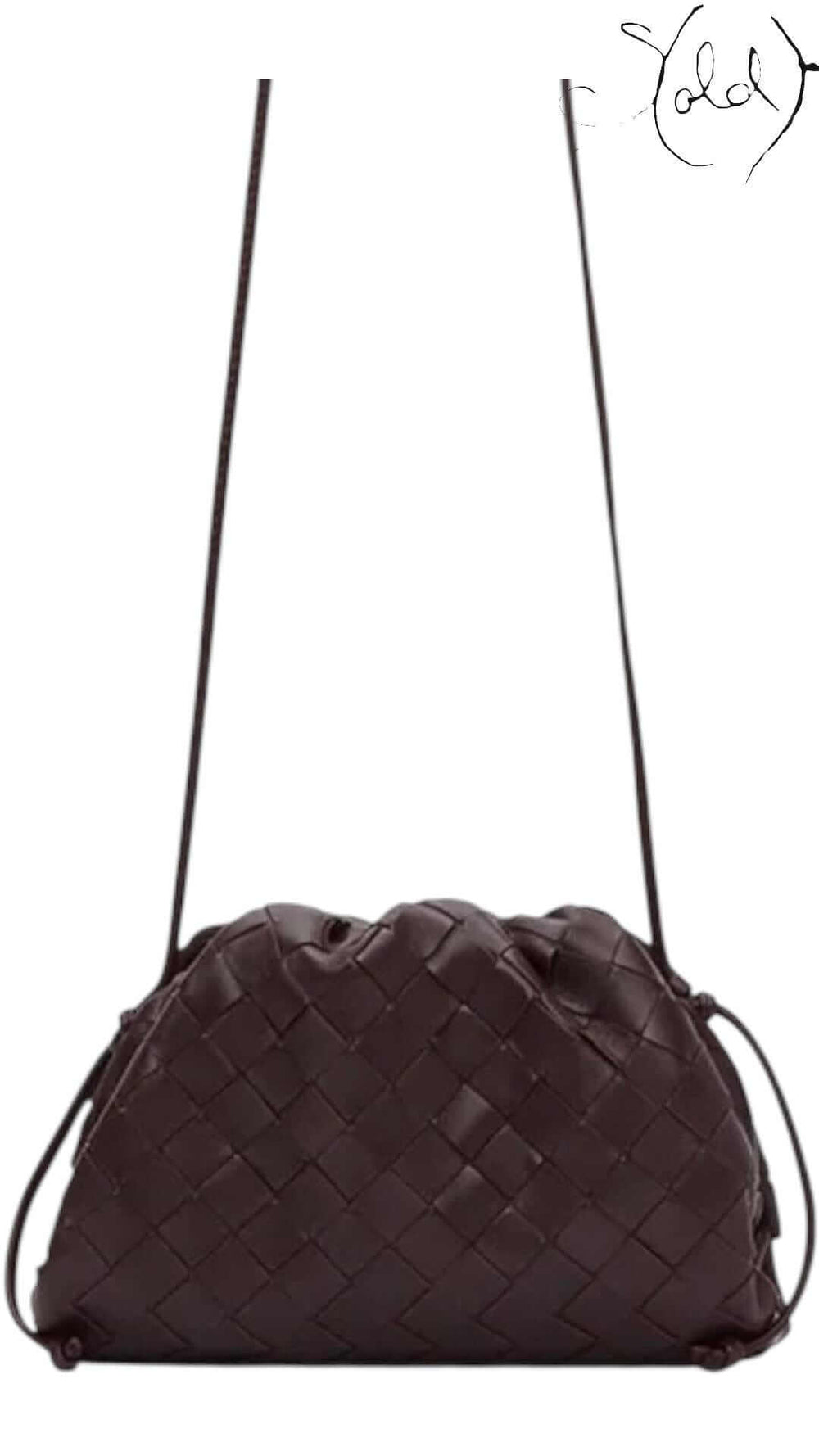 Bottega Veneta Mini Pouch Marsala Intrecciato – Rare Icon, Back view | Sold Attire