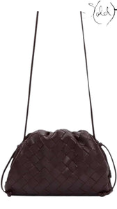 Bottega Veneta Mini Pouch Marsala Intrecciato – Rare Icon, Back view | Sold Attire