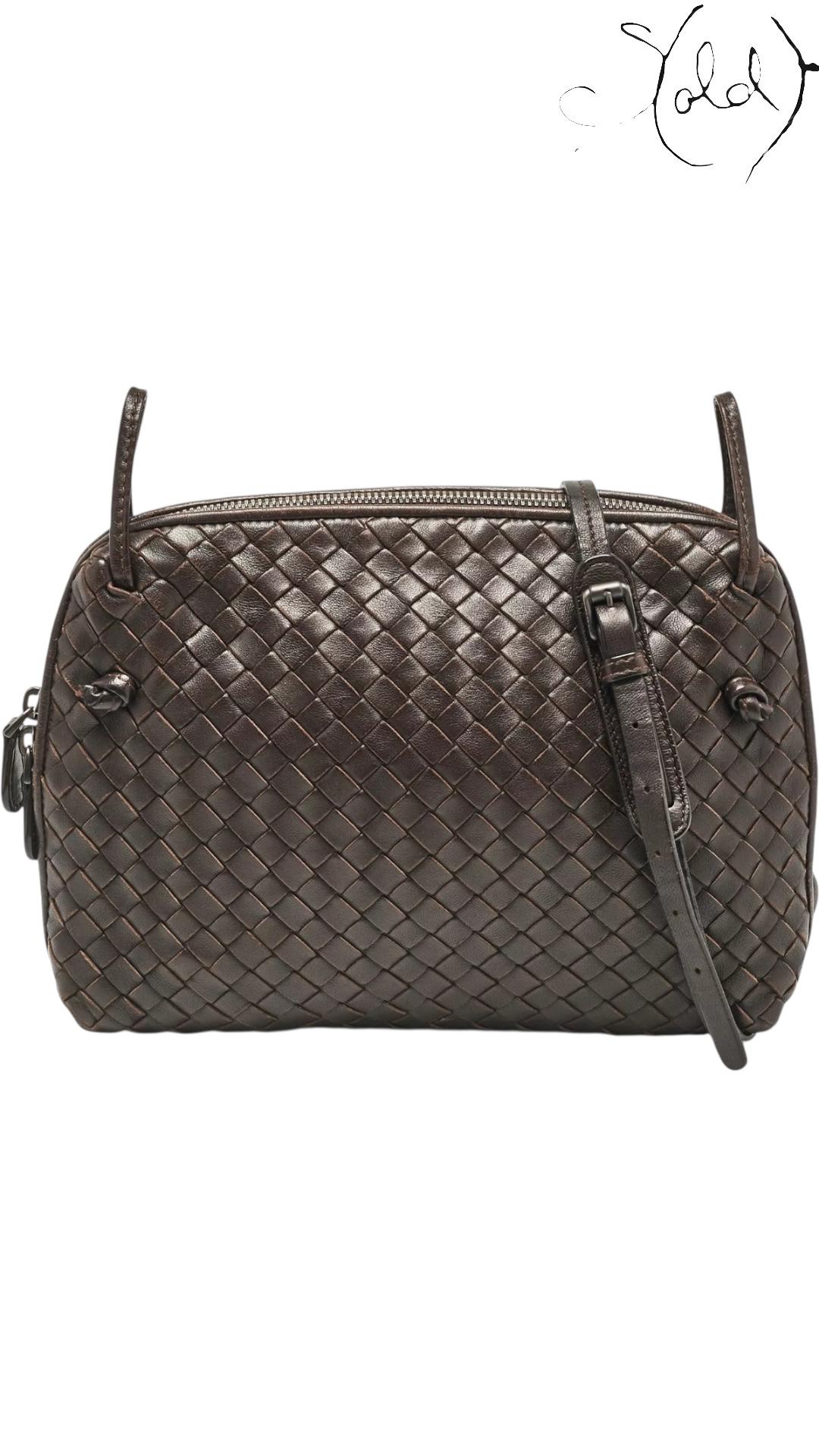 Bottega Veneta Nodini Crossbody – Intrecciato Nappa Leather | Sold Attire - Sold Attire
