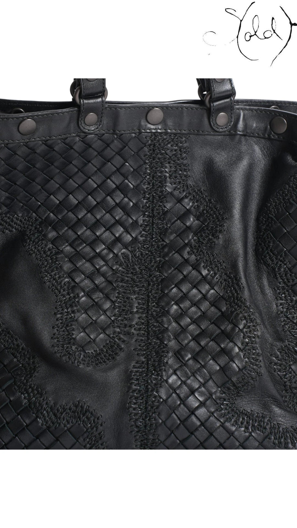 Bottega Veneta Basket Runway Woven Tote Spring 2011, Back view | Sold Attire