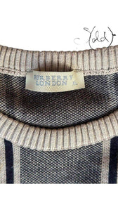 Burberry Checked Jumper – Heritage Classic, Interior view | Sold Attire