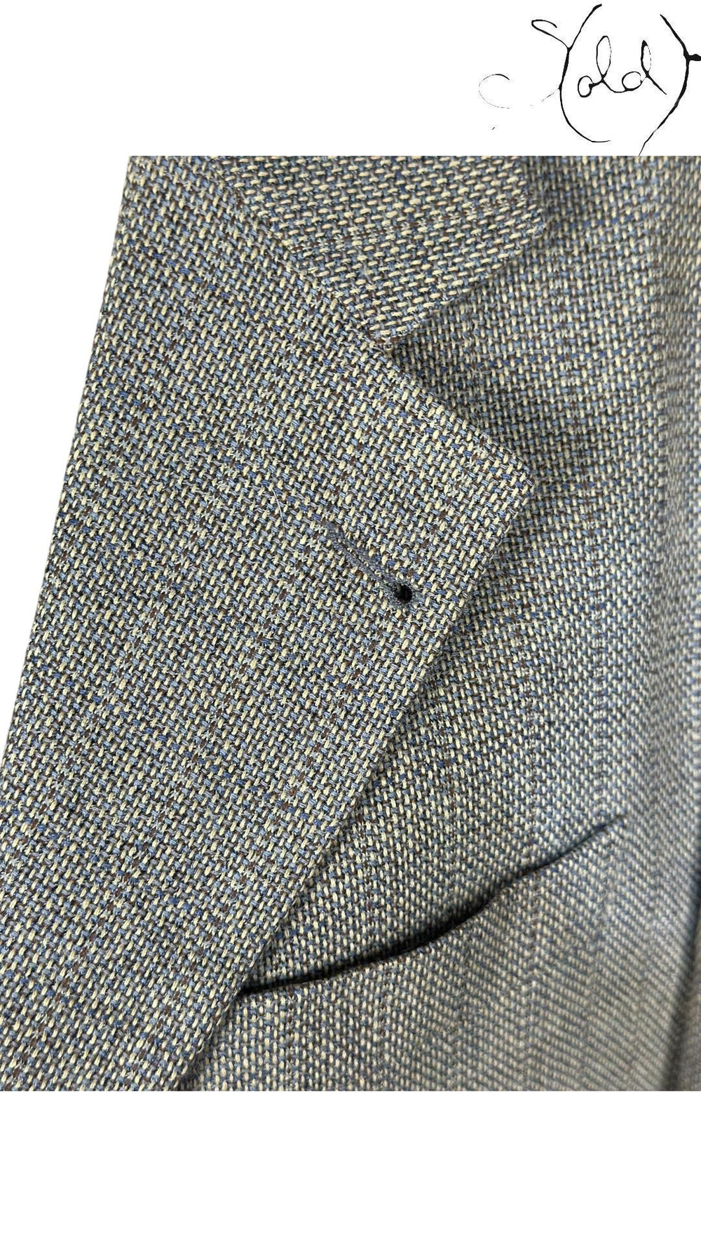 Burberry London Wool Blazer 2010s 46R, Detail view | Sold Attire