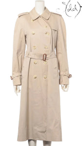 Burberry Heritage Trench Coat Honey Beige Made in England, Authenticated Pre-Owned | Sold Attire