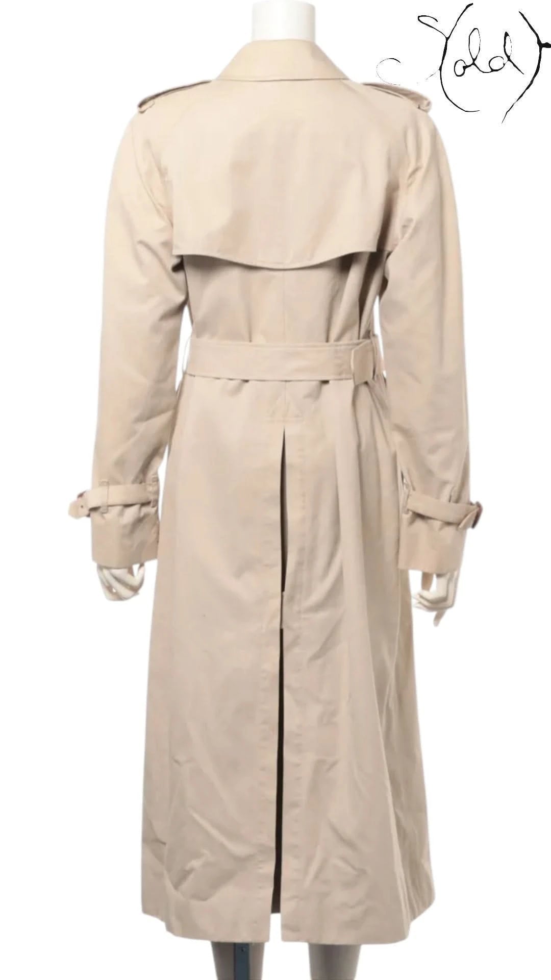 Burberry Trench - Coat Burberry Heritage Trench Coat Honey Beige Made in England | Sold Attire