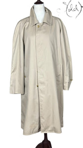 Burberrys Vintage Trench Coat Stone Beige 1990s Made in England, Authenticated Pre-Owned | Sold Attire