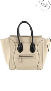 Celine 2010s Phoebe Philo Bi-Colour Luggage Mini Tote – Sold Attire, Authenticated Pre-Owned | Sold Attire