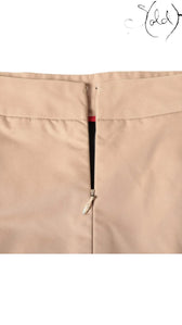 Celine Phoebe Philo Era Cotton Skirt Size 40 Beige, Interior view | Sold Attire
