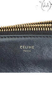 CELINE Trio Small Shoulder Bag – Classic Minimalism, Hardware detail | Sold Attire