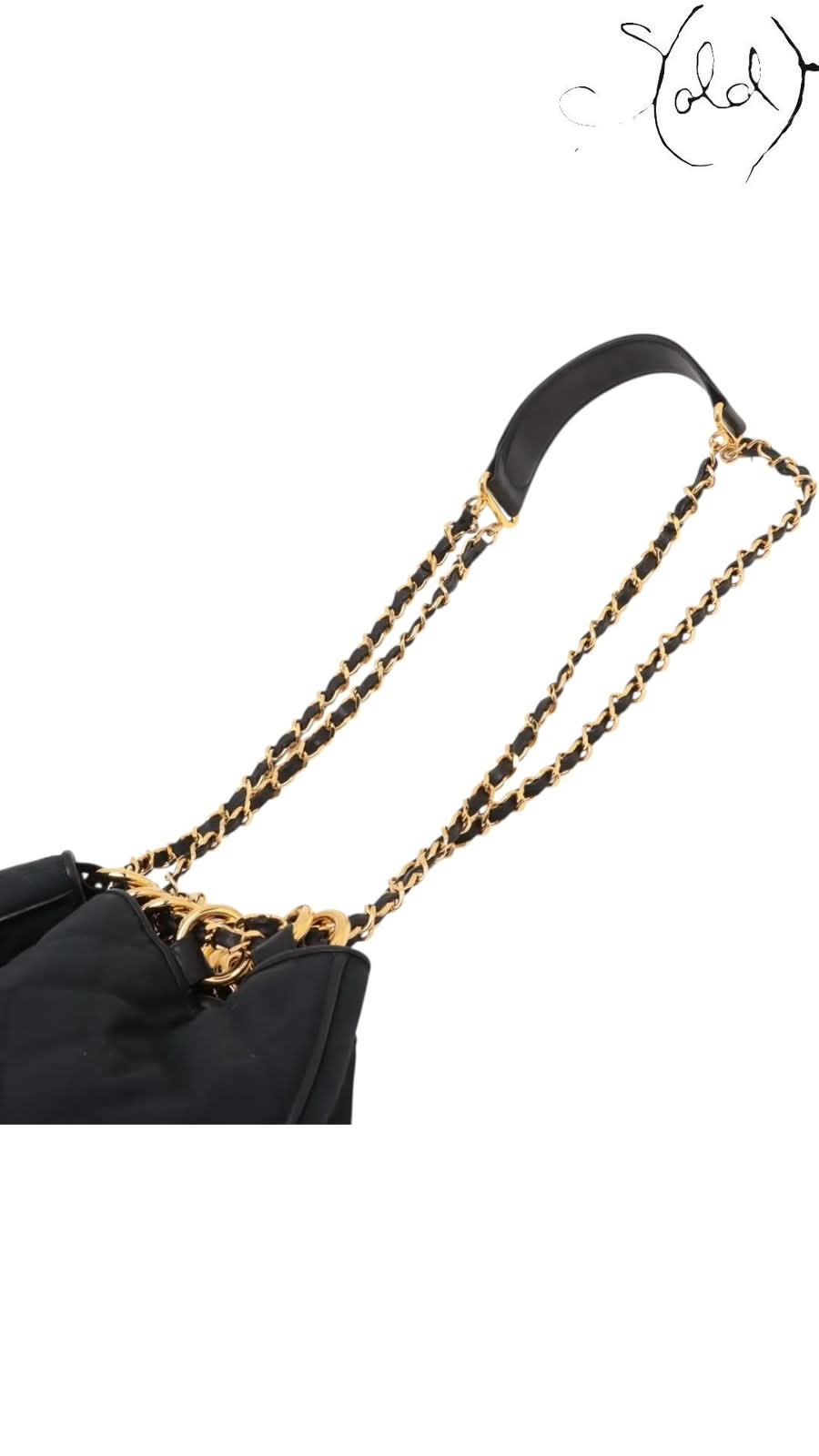 Chanel Bag variant_title Chanel 1 - Series Matelassé Canvas Shoulder Bag | Sold Attire