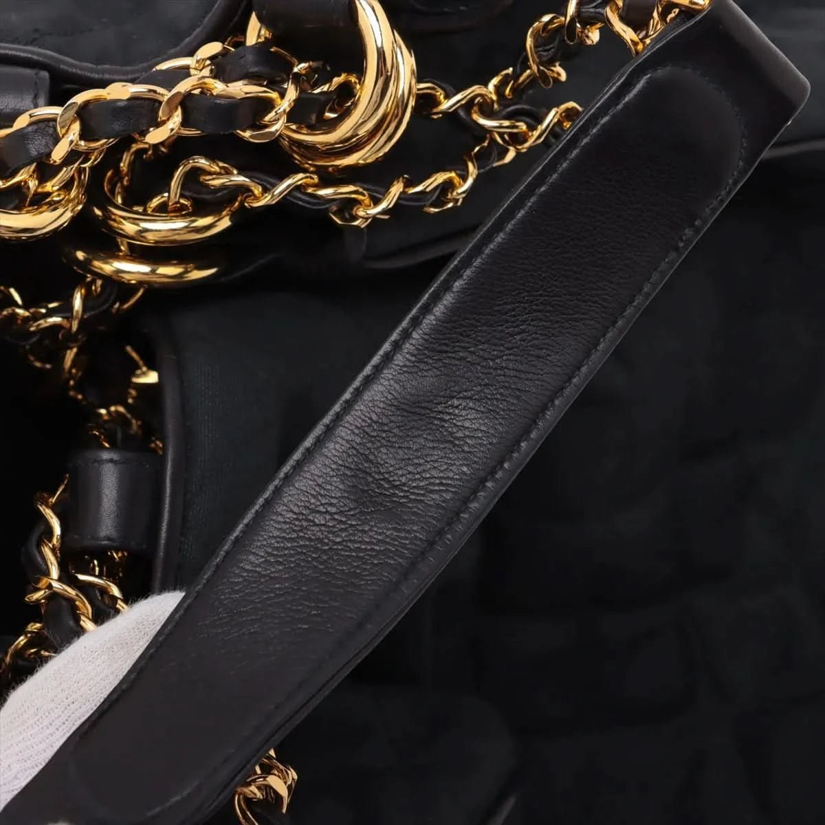 Chanel Bag variant_title Chanel 1 - Series Matelassé Canvas Shoulder Bag | Sold Attire