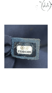 Chanel Boy Medium navy leather flap bag - view 13