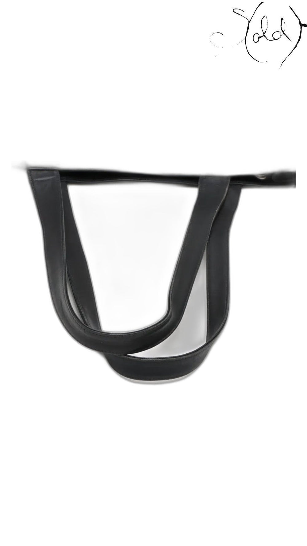 Chanel Coco Mark black leather tote bag - view 5