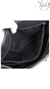 chanel matelasse caviar chain tote, detail view 9