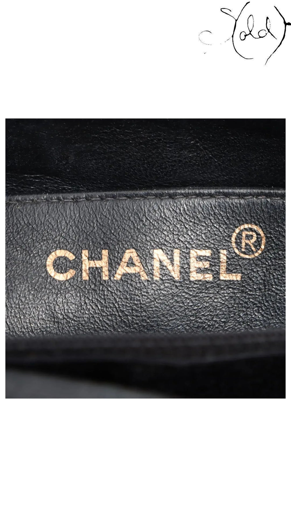 chanel matelasse caviar chain tote, detail view 11