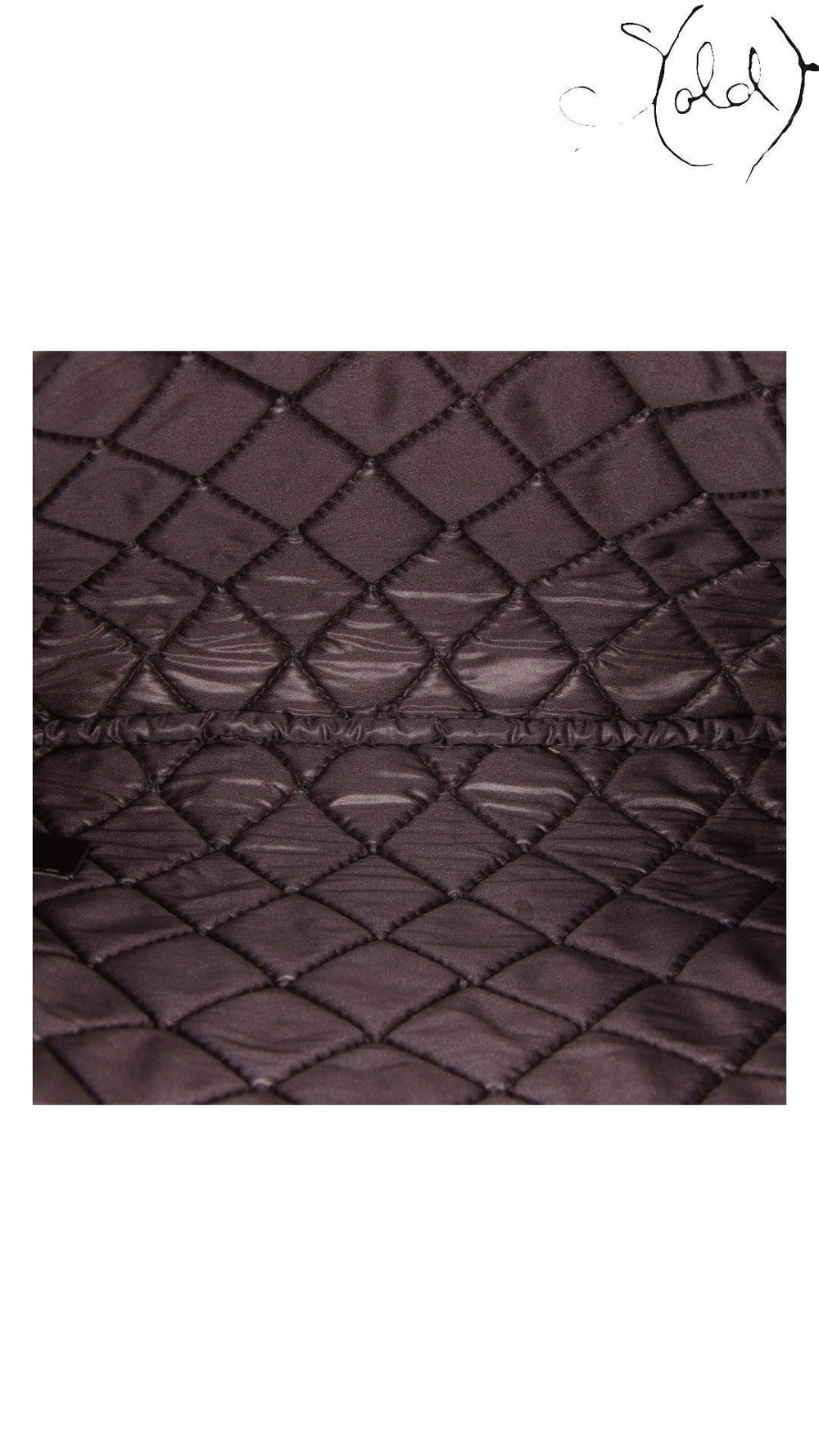 Chanel Black Quilted Caviar Leather Clutch 2017-2018 Made in Italy, Hardware detail | Sold Attire