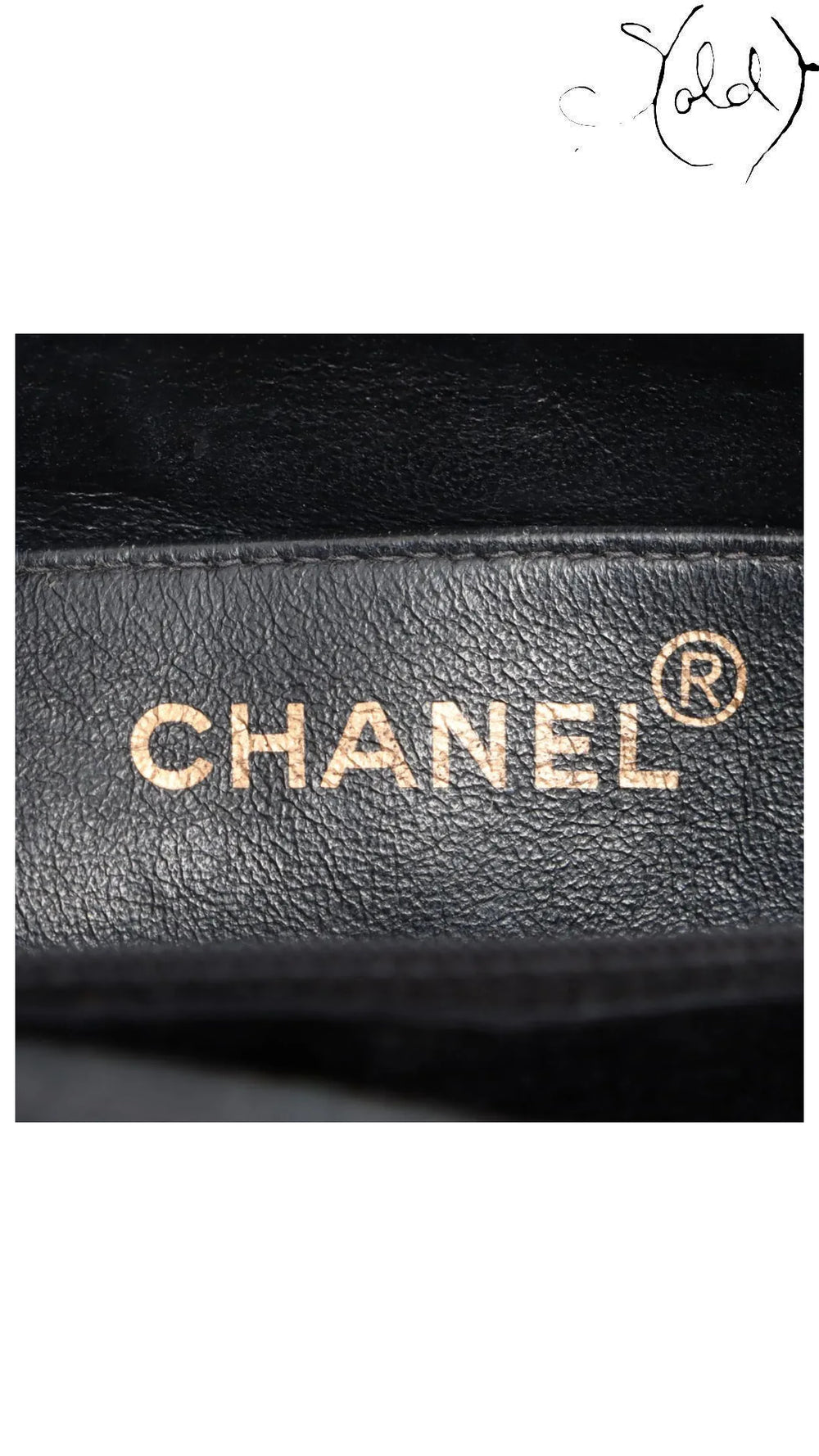 chanel matelasse caviar chain tote, detail view 11