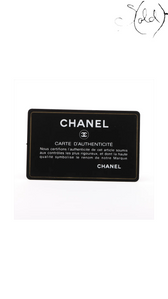 Chanel Mini Vanity white caviar bag - view 8