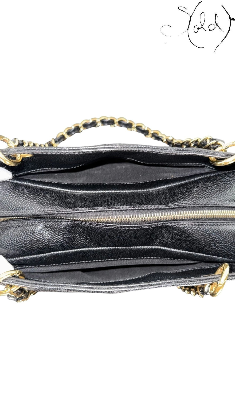 Chanel Petite Timeless Tote Black Caviar GHW 1999 | Sold Attire, Authenticated Pre - Owned | Sold Attire