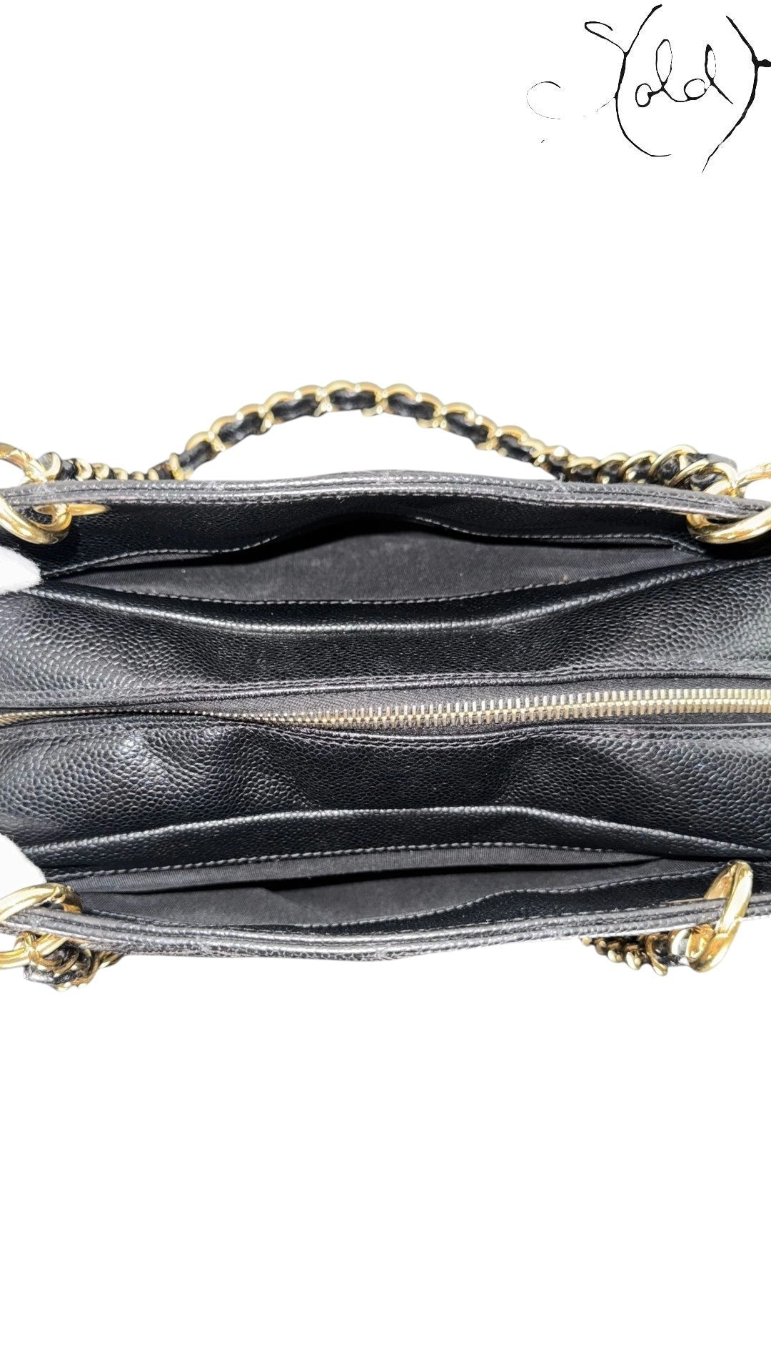 Chanel Petite Timeless Tote Black Caviar GHW 1999 | Sold Attire, Authenticated Pre - Owned | Sold Attire