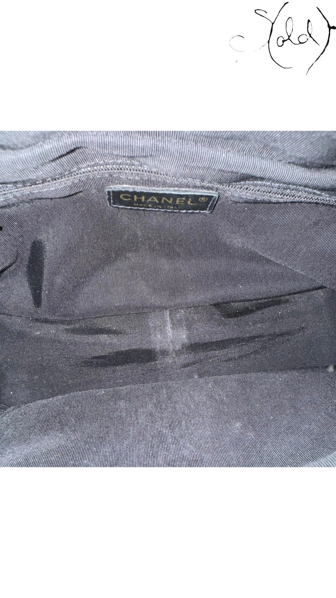 Chanel Petite Timeless Tote Black Caviar GHW 1999 | Sold Attire, Authenticated Pre - Owned | Sold Attire