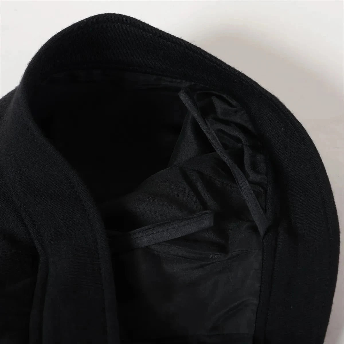 Chanel Boutique Coco Button Wool Skirt - Black Wool Size 36 - Vintage Made in France, Hardware detail | Sold Attire