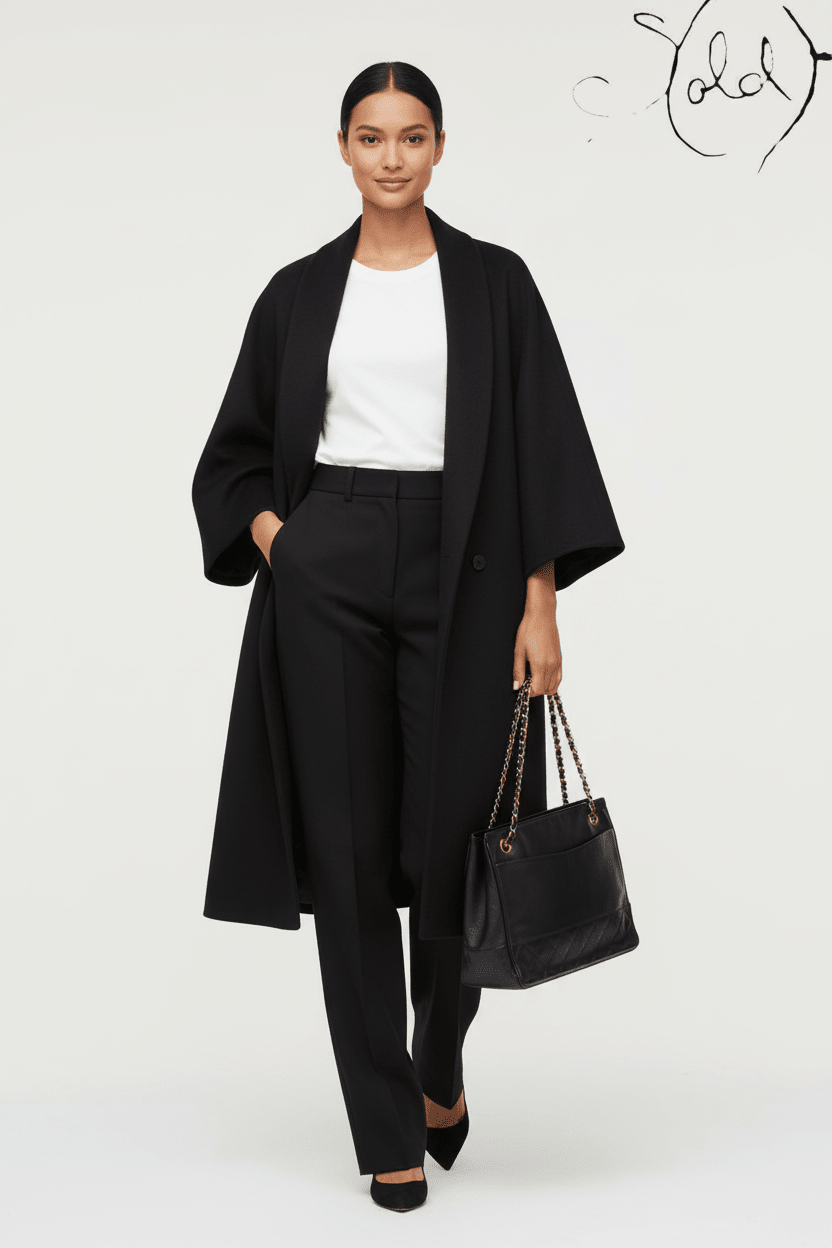 Chanel Vintage 1980s Matelassé Lambskin Chain Tote Black Gold — Strap detail | Sold Attire