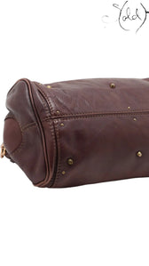 Chloé Paddington Brown Leather IT Bag Signature Padlock 2000s Icon, Base view | Sold Attire