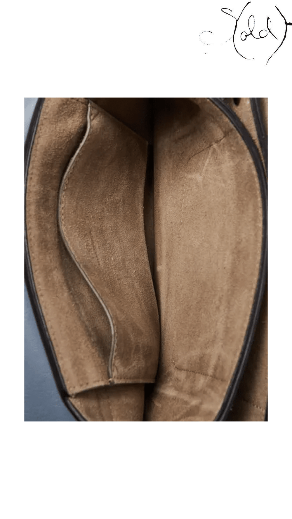 Chloé Small Faye Blue Leather and Suede Bag 8