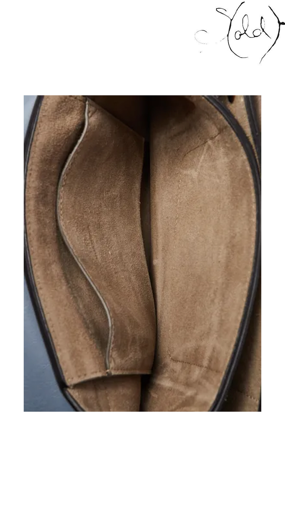 Chloé Small Faye Blue Leather and Suede Bag 8