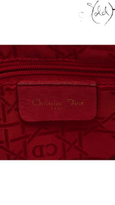 Christian Dior Lady Dior Nylon Top Handle Bag, Strap detail | Sold Attire